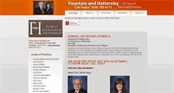 Desktop Screenshot of fhcriminallaw.com